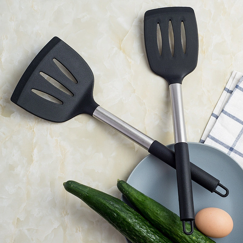 Hot Sale 4pcs Silicone Spatula Turner Set Home Gadgets Kitchen Utensils Nonstick Cookware Silicone Cooking Utensils Set